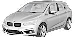 BMW F45 B1200 Fault Code